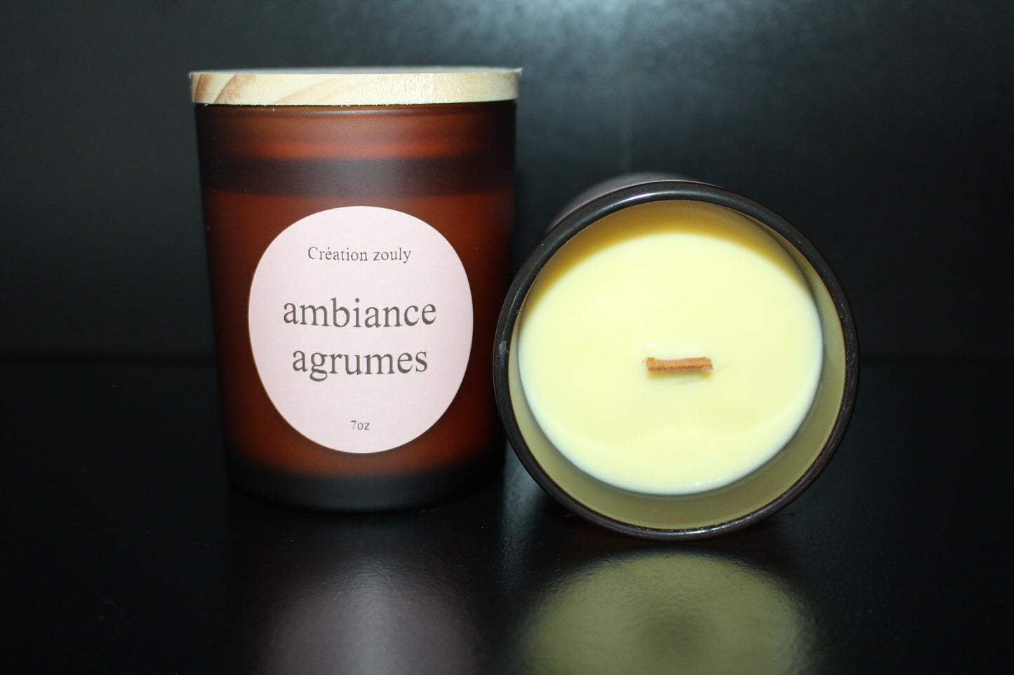 Bougie Ambiance Agrume