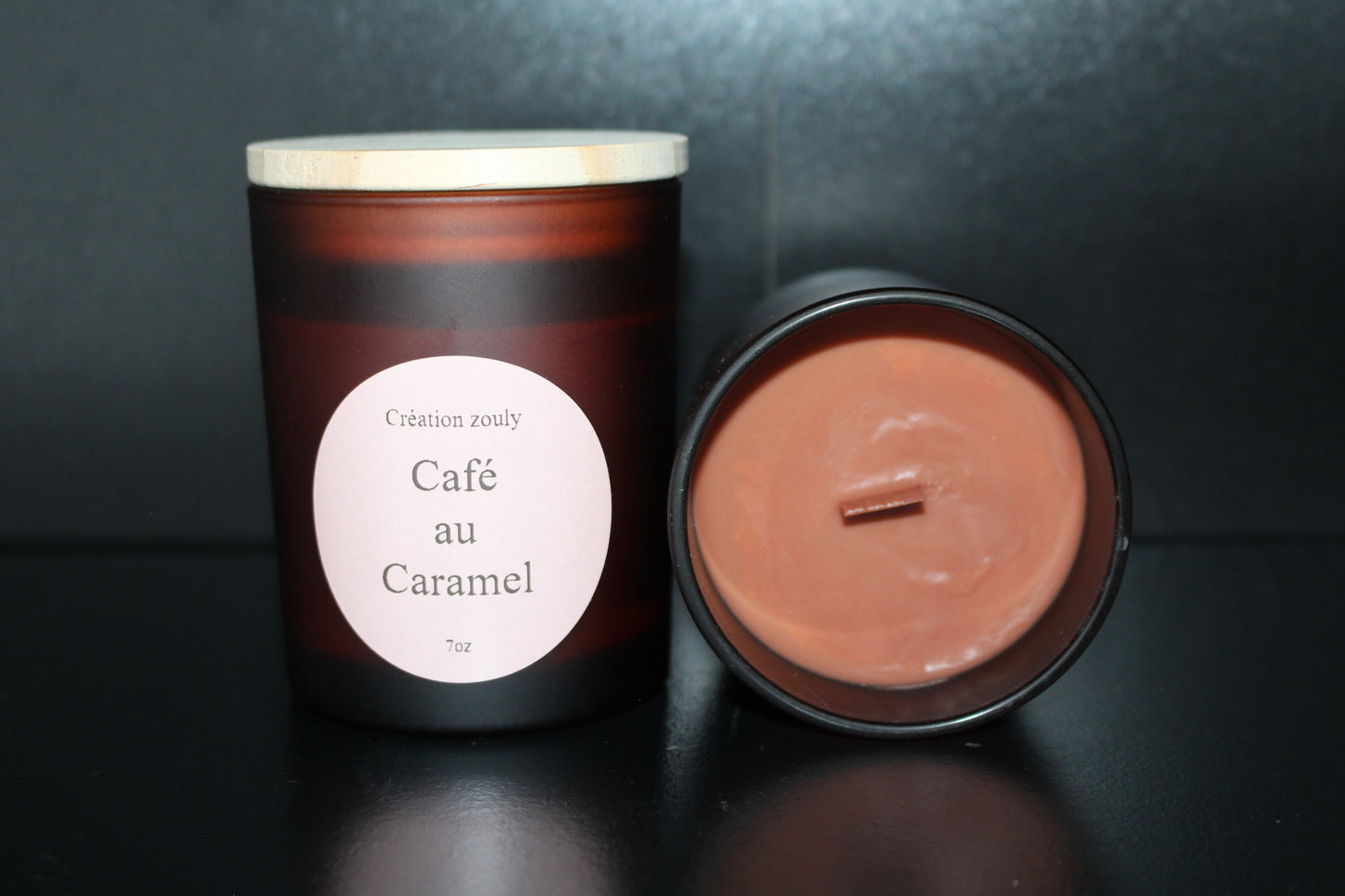 Bougie café au caramel