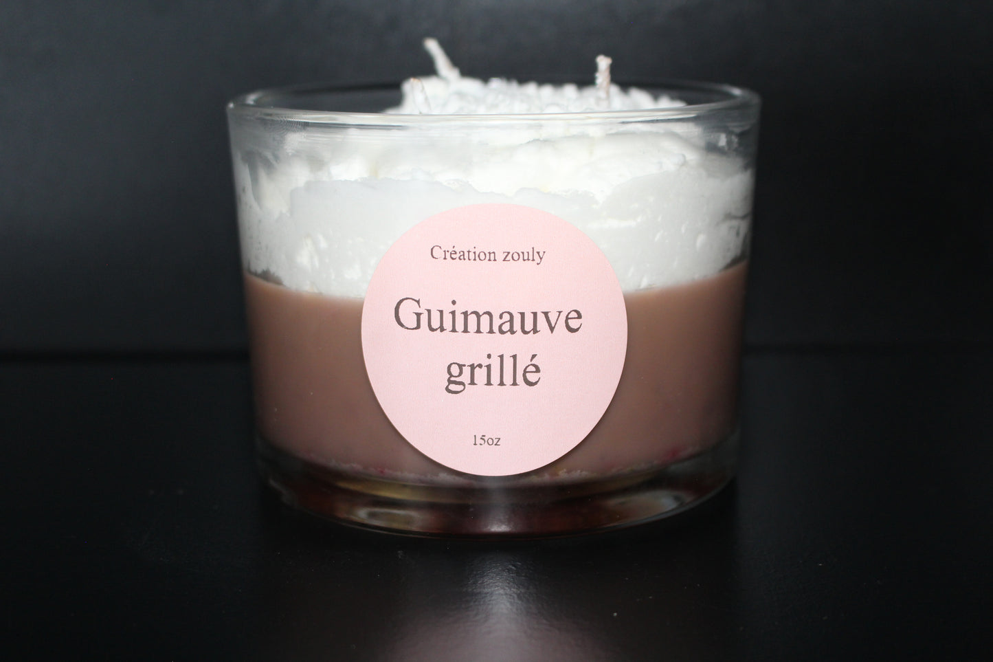 Bougie à 3 mèches Guimauve Grillé