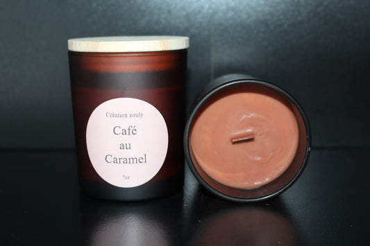 Bougie café au caramel