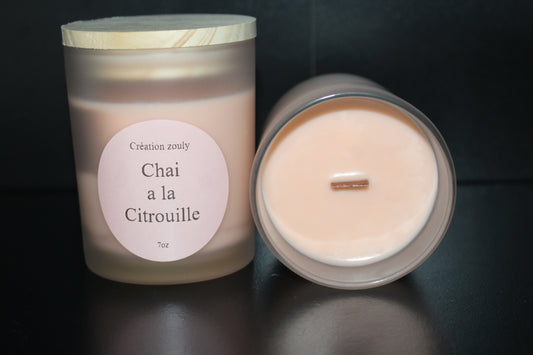 Bougie Chai à la citrouille