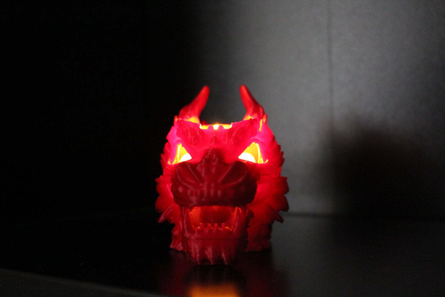 Bougeoir  Tête de Dragon