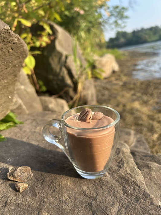 Bougie café au caramel