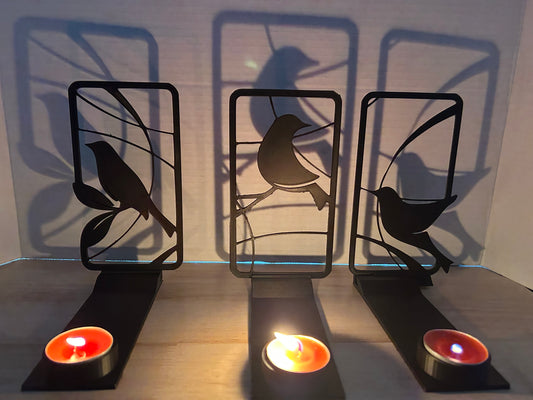 Ensemble de bougeoirs de projection