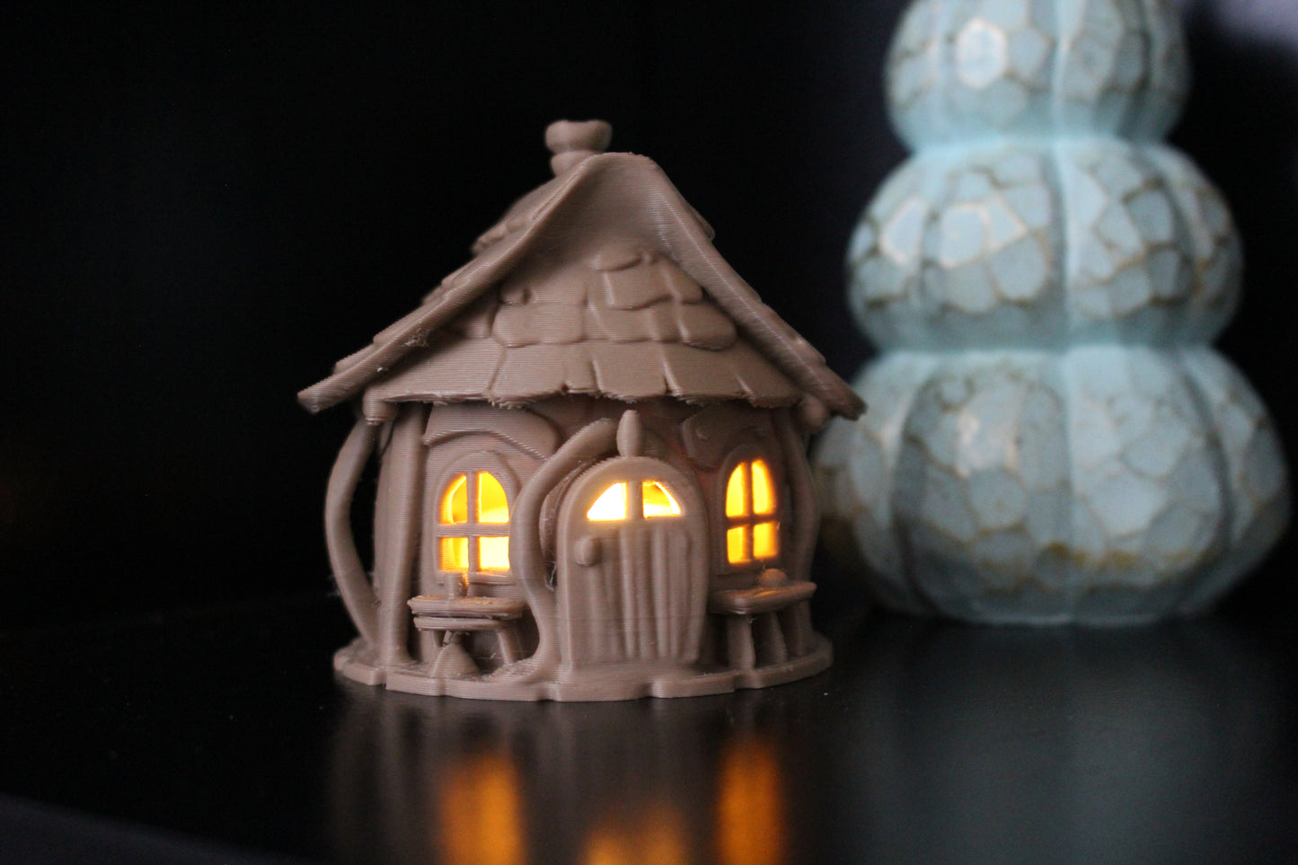 Bougeoir Chalet rond