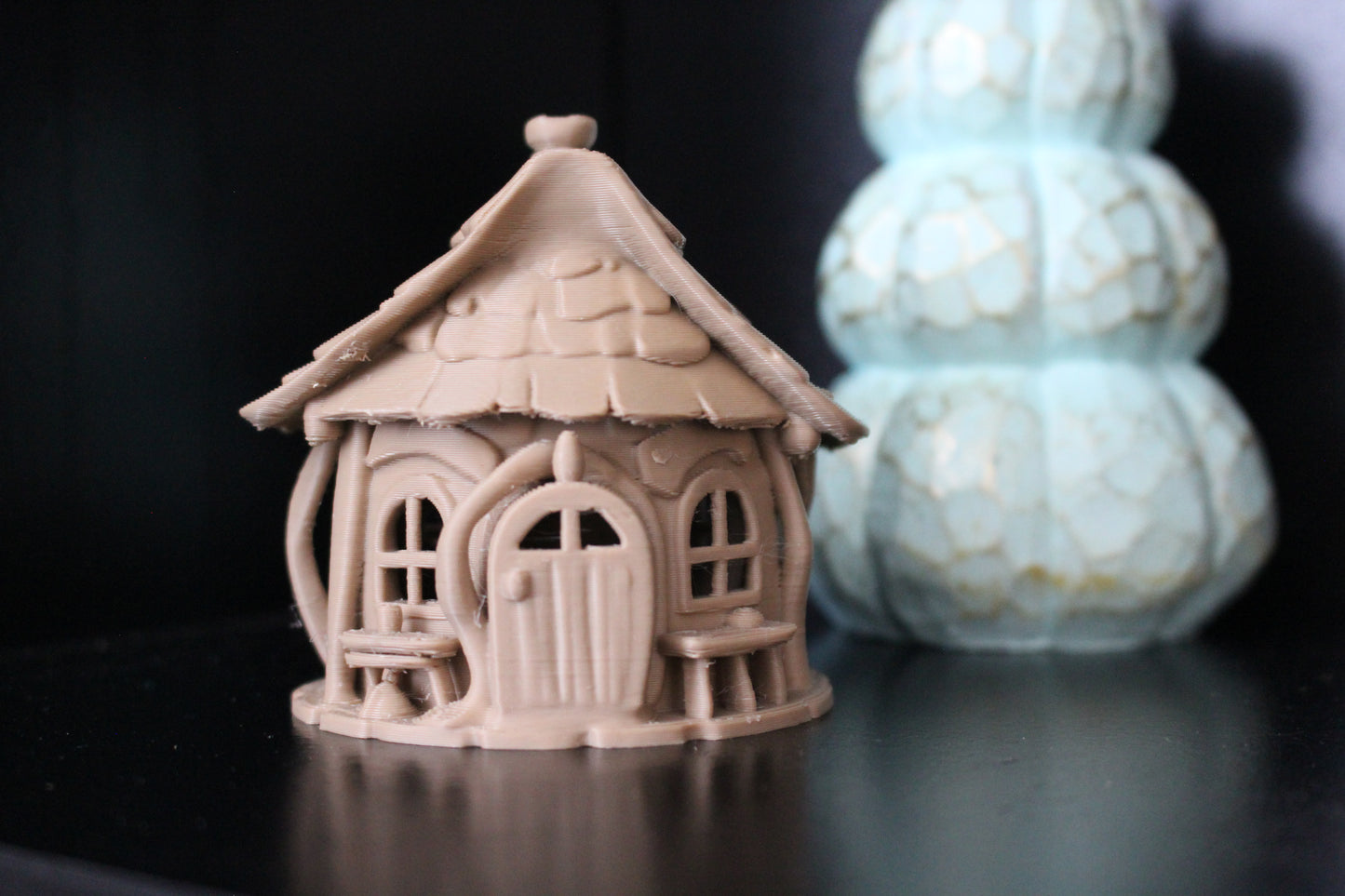 Bougeoir Chalet rond